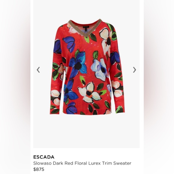 Escada Sweater - Picture 1 of 11